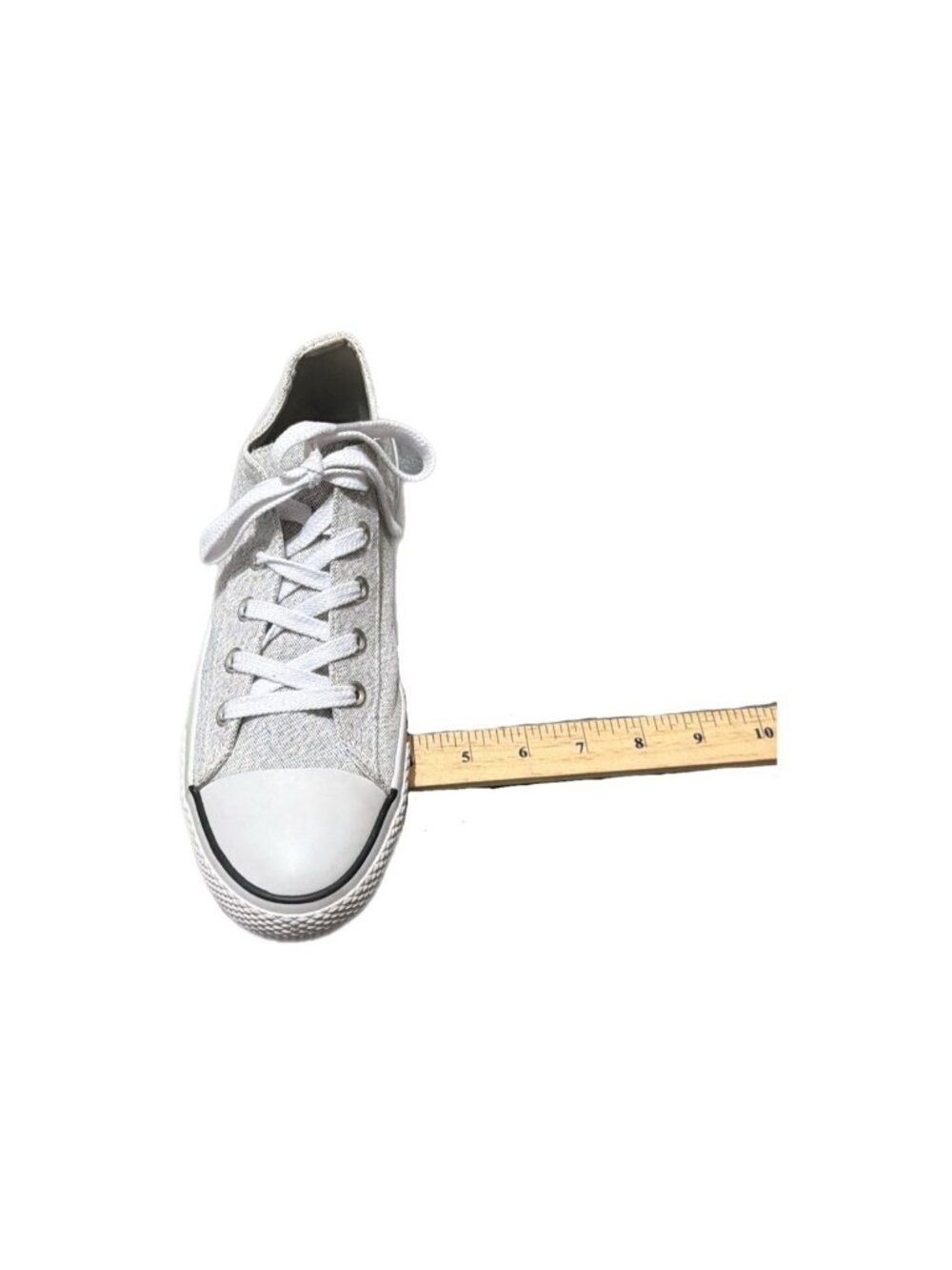 Airwalk Sneakers Womens 10 White Speckled Y2K Indie Skater Rockabilly Hipster - Picture 12 of 15